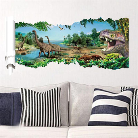 3D DINOSAUR WALL DECAL – EXTREMELY LIMITED