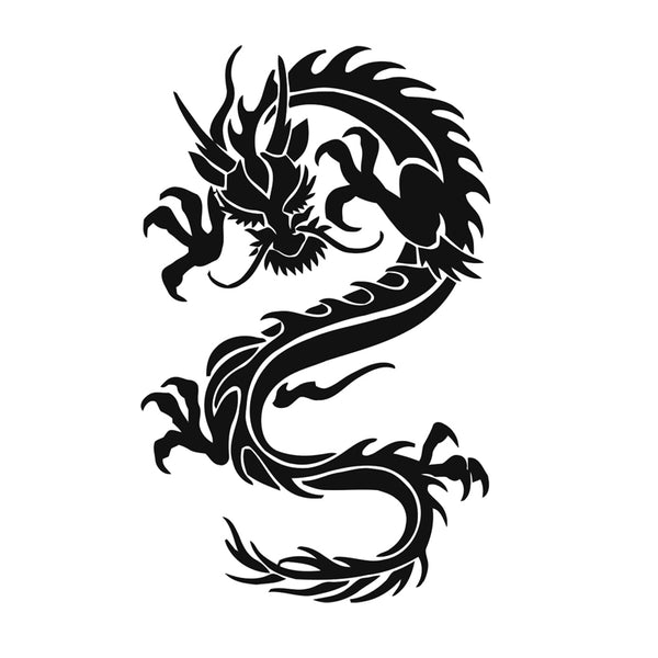 Chinese Style Dragon Wall Decal