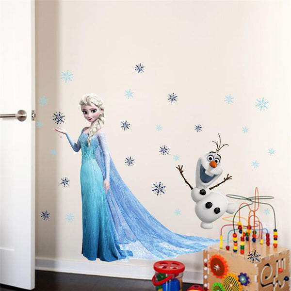 Frozen Wall Decals – Elsa & Olaf