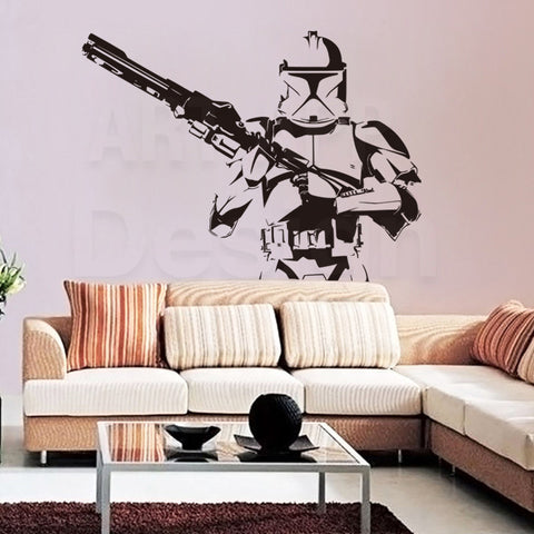 SWEET Imperial Stormtrooper Wall Decal