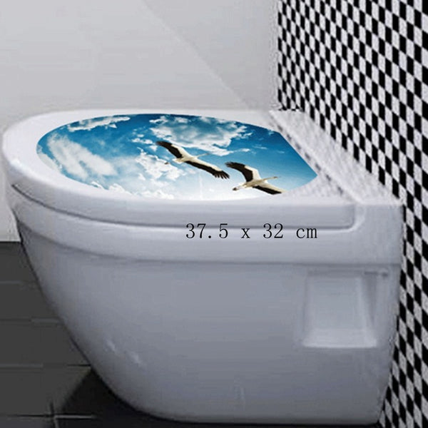 Amazing Toilet Lid Decals - LIMITED EDITION