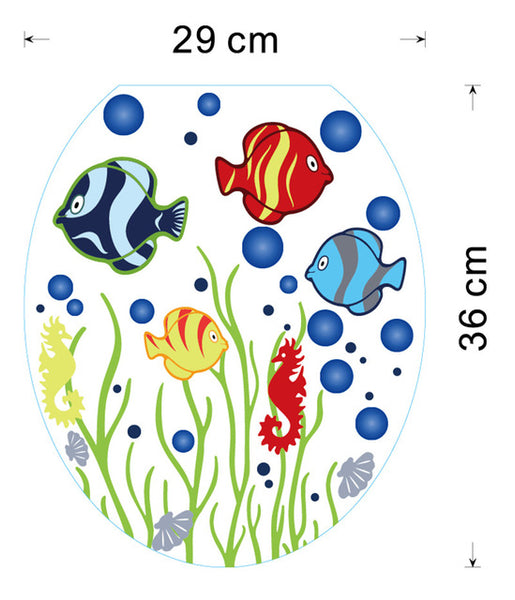 Amazing Animated Fish Wall Decals