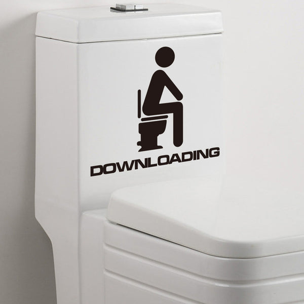 Fun Bathroom Toilet Decals - SPECIAL OFFER!