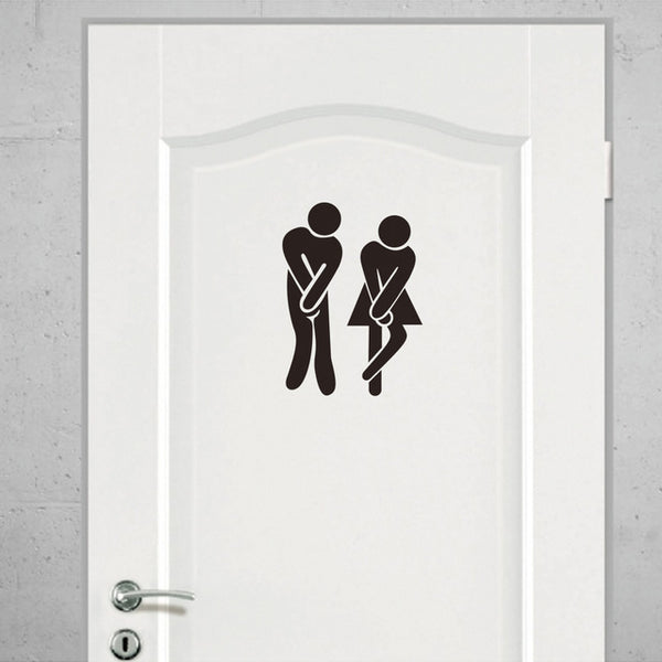 Fun Bathroom Toilet Decals - SPECIAL OFFER!