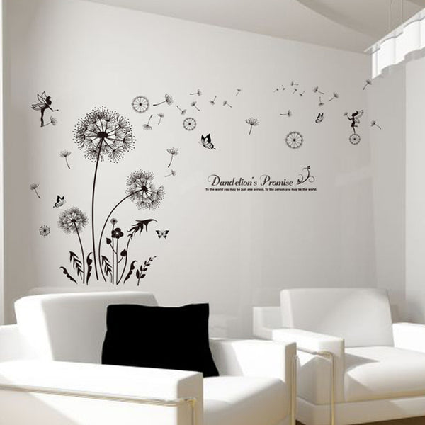 Dandelion Fairies Wall Decal