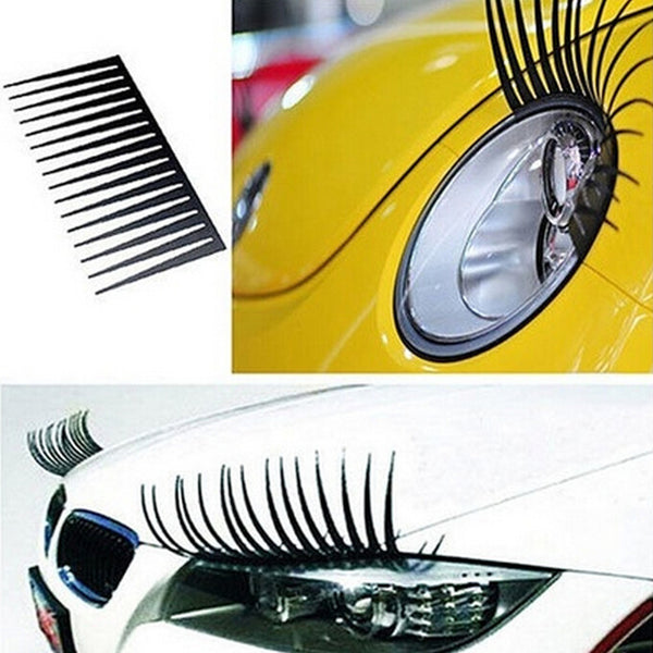 3D Charming Fake Eye Lash Car Decal