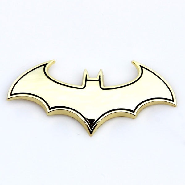 Sweet 3D Metal Bat Car Decals