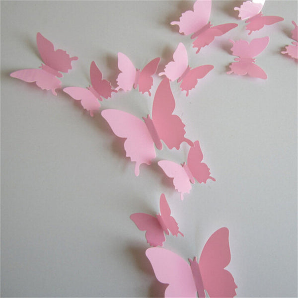 3D DIY Butterfly Wall Decals - EXTREMELY LIMITED