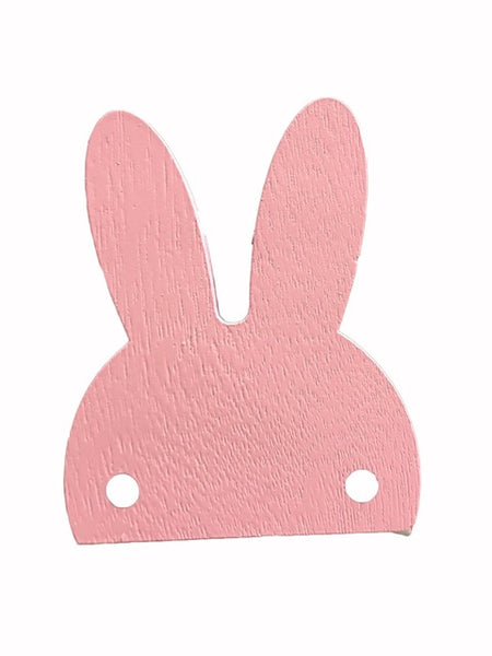 Nordic Style Wooden Rabbit Hook Wall Decoration