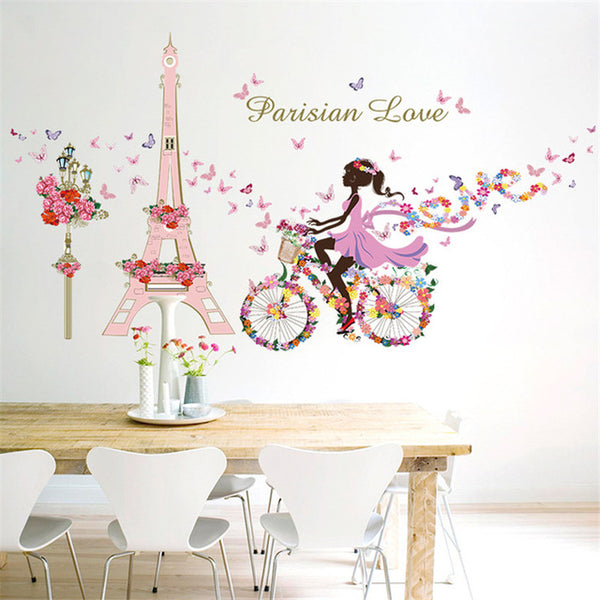 Romantic Floral Fairy Wall Murals