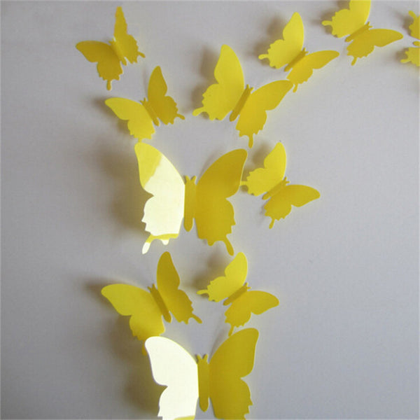 3D DIY Butterfly Wall Decals - EXTREMELY LIMITED